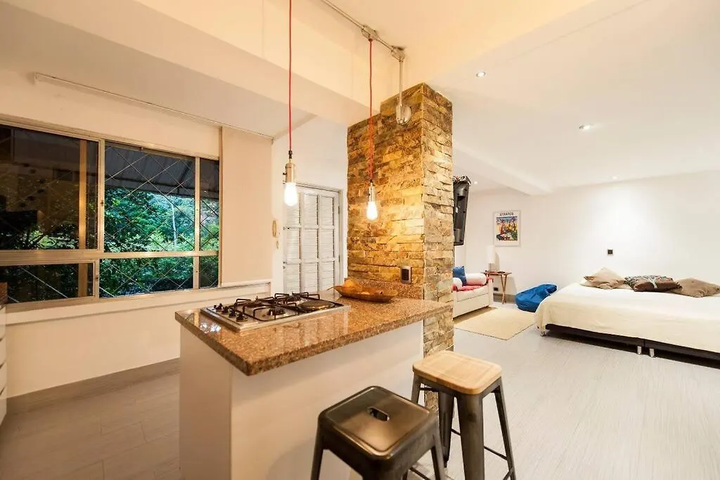 아파트 Best Location Studio In Medellin Poblado Provenza